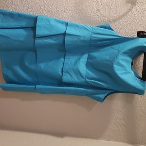 Beautiful teal/turquoise Zara dress